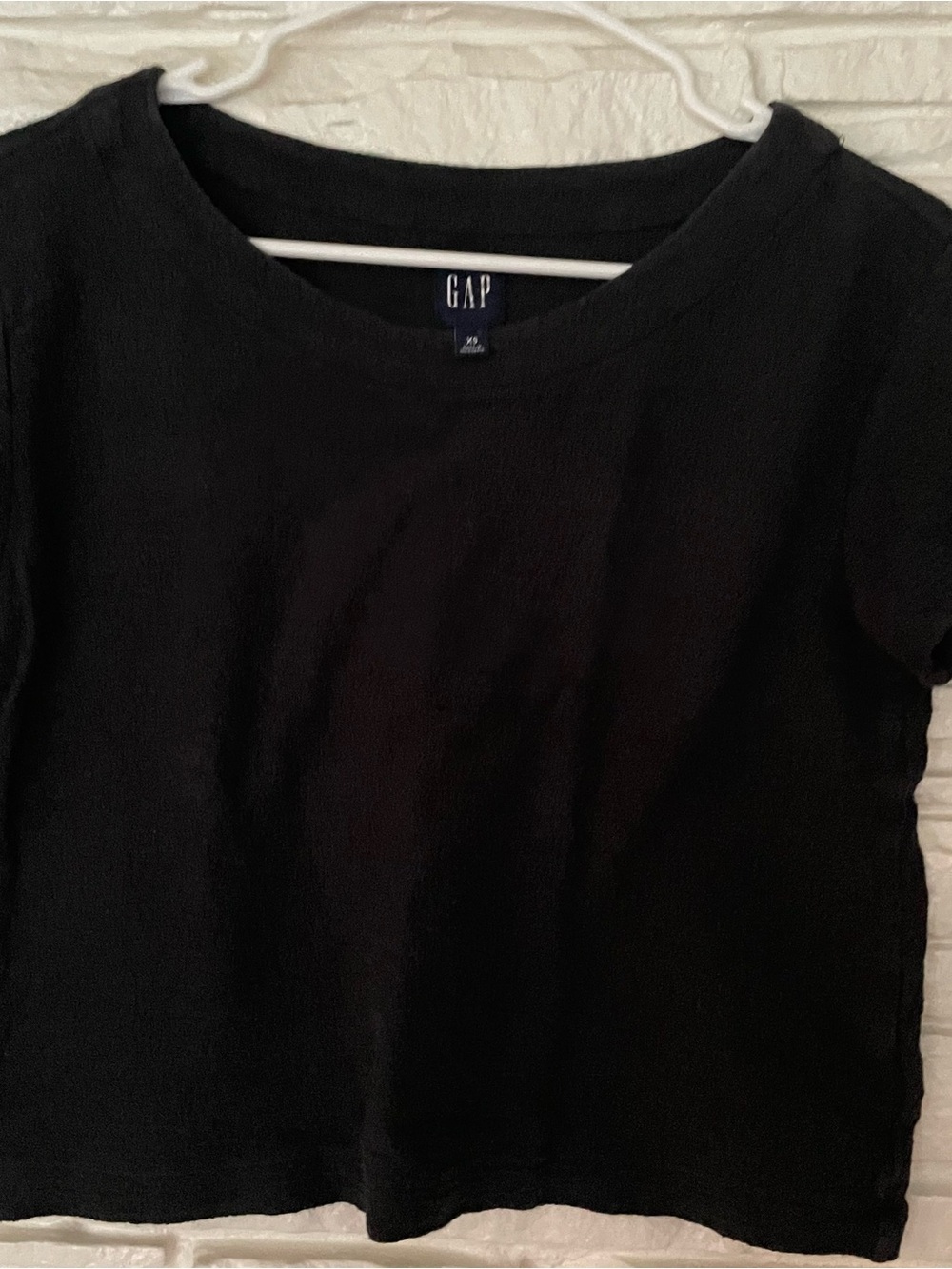GAP Black Knit Top